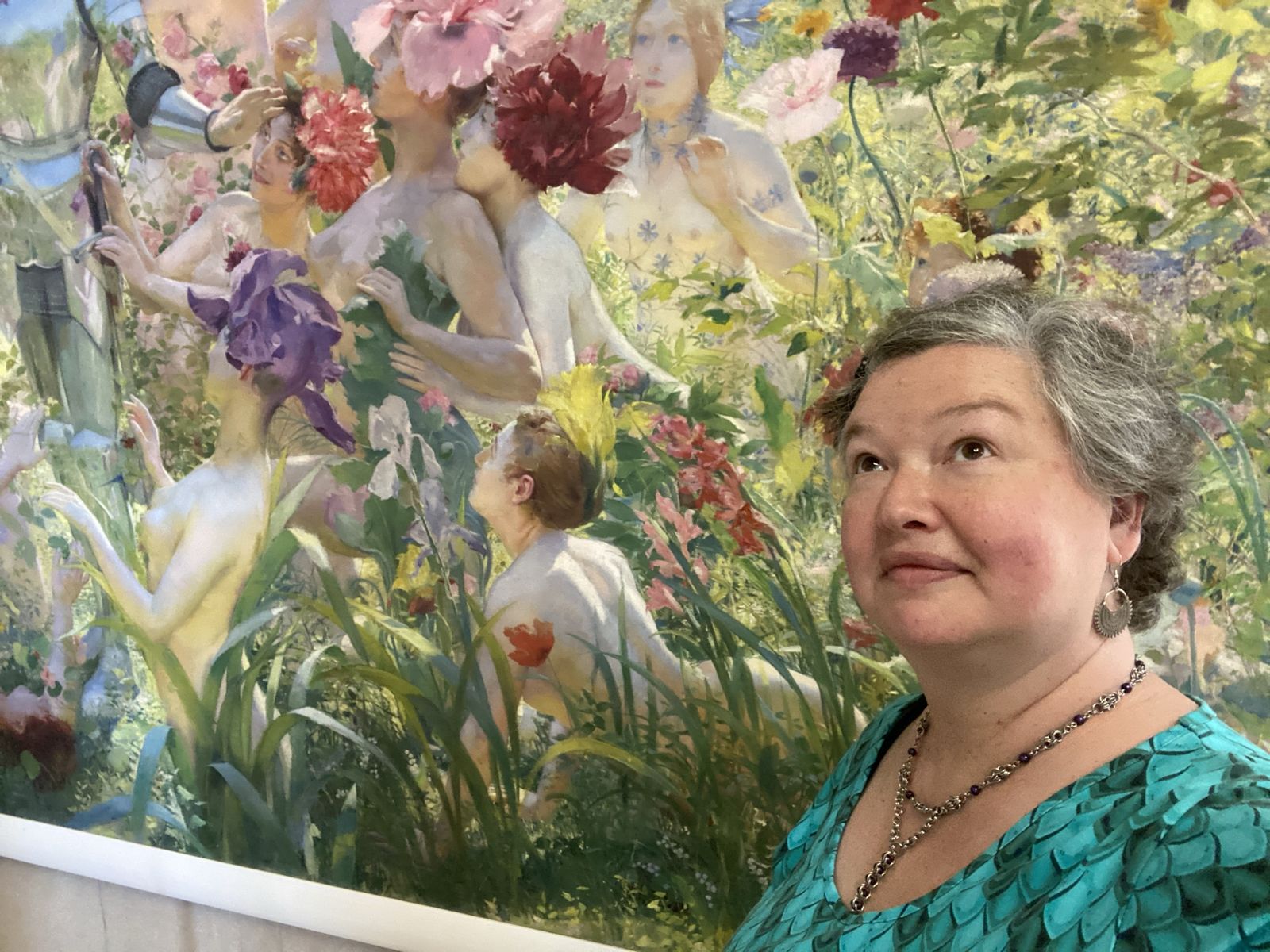 Karin at the Musée d'Orsay in Paris