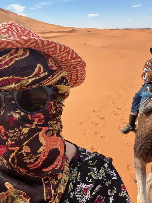 Desert dunes in Morocco